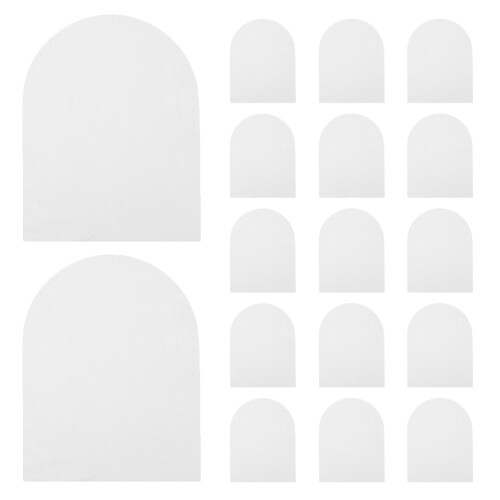 120Pcs Lightweight Tongue Guards Transparent Plastic Disposable Covers