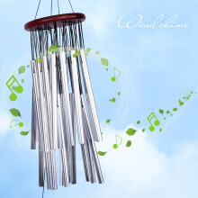 27 Tubes Aluminum Wind Chimes Garden Outdoor Decoration 88cm