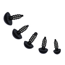 Plastic Safety Eyes 6-12mm for Crafting Teddy Bears Dolls Plush Animals 100pcs