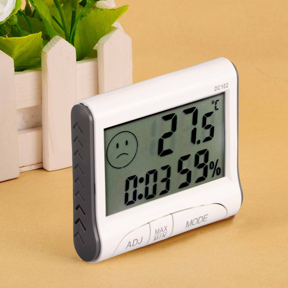 Digital Lcd Thermometer Hygrometer Wireless Indoor/Outdoor Temp & Humidity 8441392995796