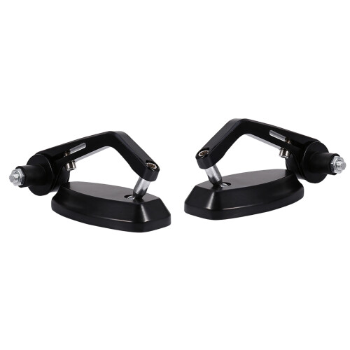 Motorrad Lenkerendspiegel 22mm Alu Schwarz