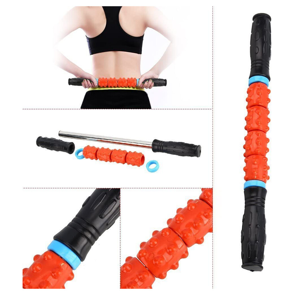 42cm Full Body Massage Roller Stick for Muscle Relief & Relaxation