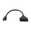 HDMI 1x2 Splitter Cable 30cm Black 5