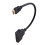 HDMI 1x2 Splitter Cable 30cm Black 4