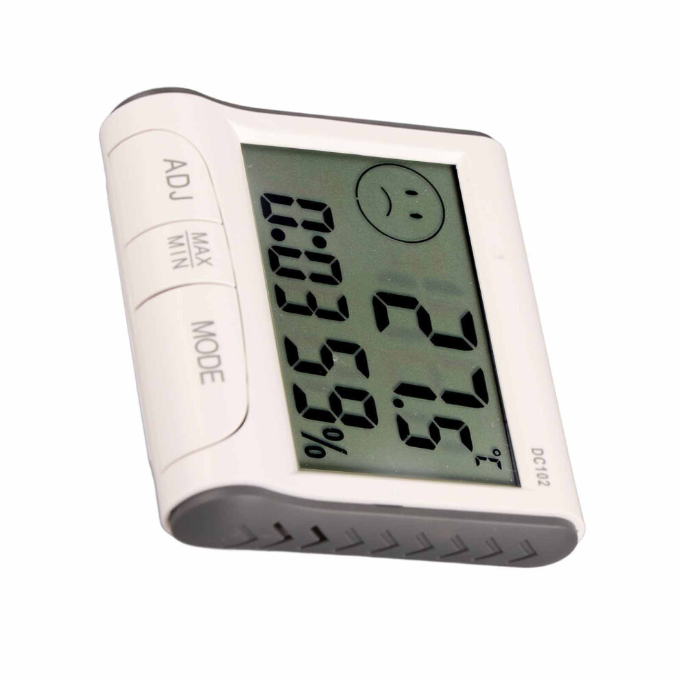 Digital Lcd Thermometer Hygrometer, Indoor/Outdoor Temp & Humidity, Wireless Display 8761393091441