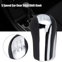 Black PU Leather Shift Knob for Toyota