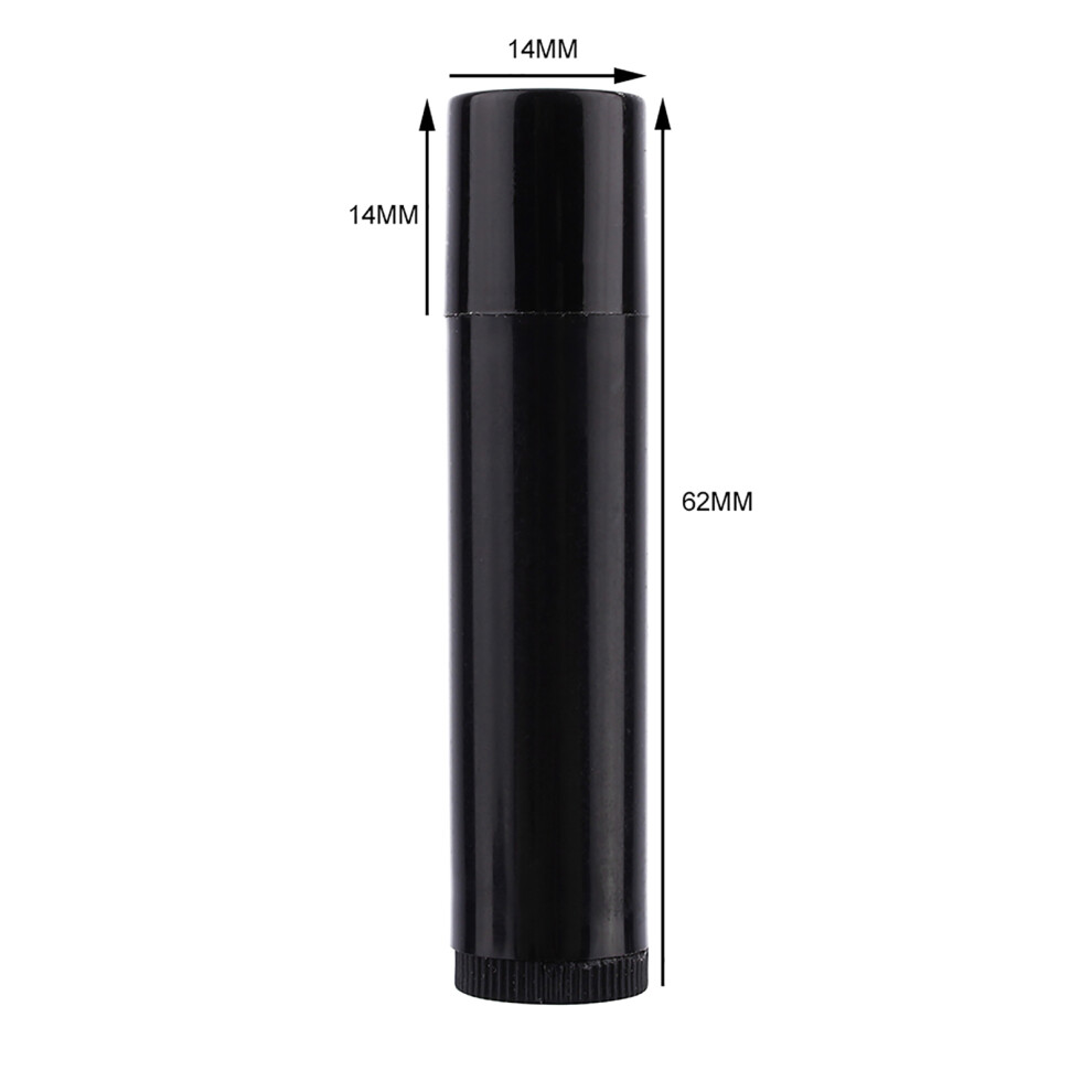 Black Empty Lip Gloss Tubes 5Ml Pack Of 100