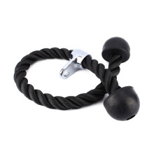 Tricep Rope Pull Down Cable Attachment for Gym Durable Nylon 1.5m Length