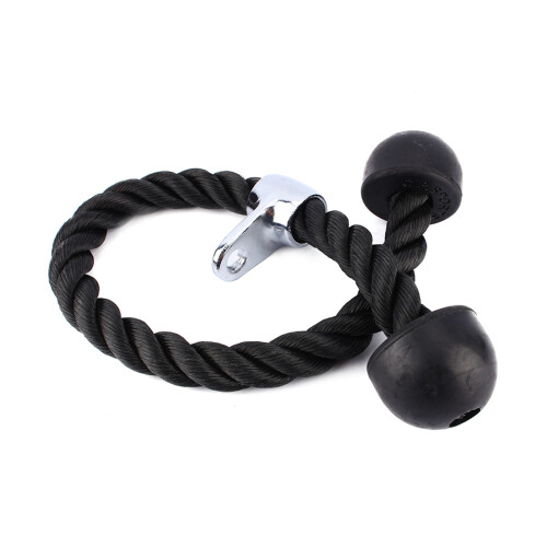 Tricep Rope Pull Down Cable Attachment for Gym Durable Nylon 1.5m Length
