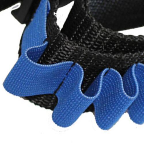Adjustable EVA Gun Refill Darts Storage Belt, Black & Blue 2