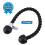 Tricep Rope Pull Down Cable Attachment for Gym Durable Nylon 1.5m Length 4