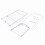 Expandable Bath Caddy with Wine & Storage, 63cm Red 7