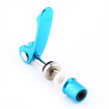 Quick-Release Seatpost Clamp Blue 5x60