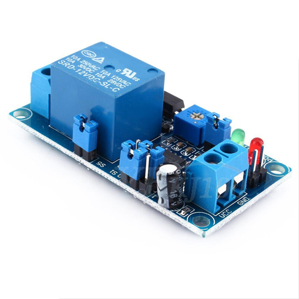 12V Dc Delay Relay Module 8 Time Ranges 0.1S-1H With Protection 8431393093409