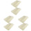 120Sheets Decorative Beige Tissue Paper for Gift and Flower Wrapping 1