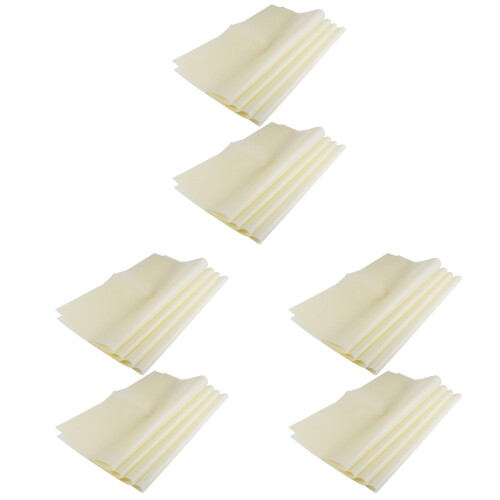 120Sheets Decorative Beige Tissue Paper for Gift and Flower Wrapping