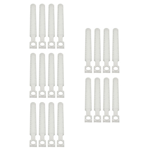 20Pcs Compact Clear ABS Drawing Rulers with Mini Handheld Magnifier 1