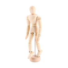 Wooden Male Mannequin 8 Inch Art Class Figure Movable Craft Model Farnishing