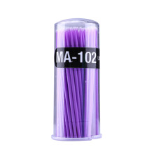 100pcs Disposable Micro Brushes for Lash Extensions & Makeup, 100mm