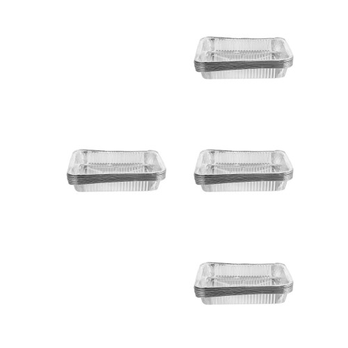 40Pièces Paniers Rôtis Aluminium Jetables Pour Usage 1
