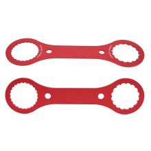 Bike Tretlager-Schlüssel 44mm & 46mm Kerbenentferner Werkzeug, langlebig mit roter Oberfläche