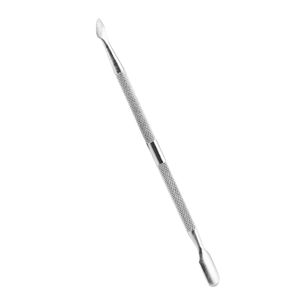 Stainless Steel Nail Pusher & Cuticle Nipper Kit 12.5cm Multipurpose Tool