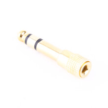 3.5mm Female to 6.5mm Male Stereo Converter