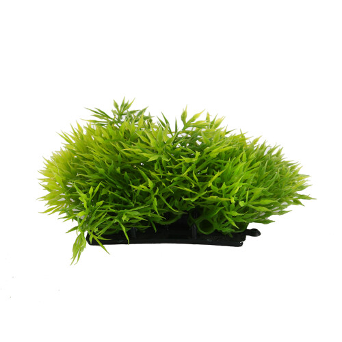 Artificial Green Water Grass for Aquarium - 12cm Plastic Decor 1