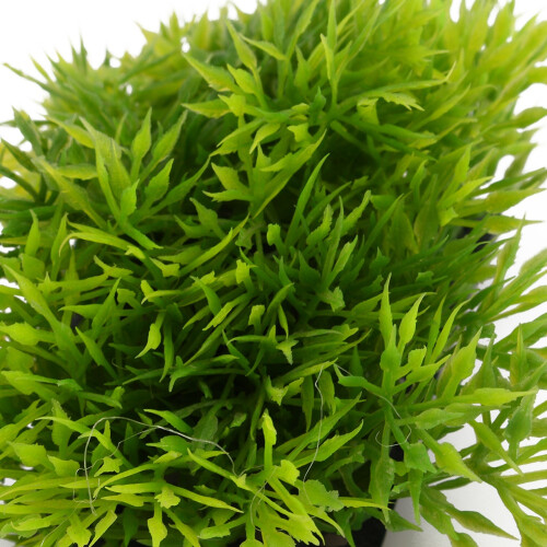 Artificial Green Water Grass for Aquarium - 12cm Plastic Decor 2
