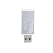 Metal Multi-Card Reader USB 2.0 Sliver, Supports SD/M2/MMC 50 x 18 x 11 mm