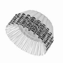 Aluminium Egg Tart Molds 10-Pack 70mm Bakeware Durable Pastry Moulds for Baking