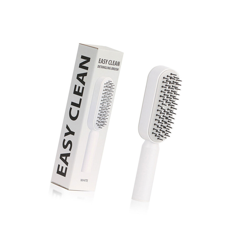 AntiStatic Volumizing Comb ABS Air Cushions Hair Brush-Gray
