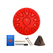 Complete Percussion Set Includes Carbon Steel Drum Two-Red