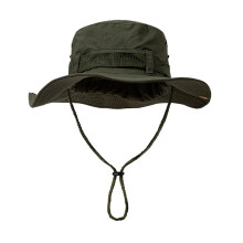Chapeau d'extérieur pliable avec mentonnière-Vert armée 1
