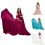 Off Shoulder Dress Comfortable Style Maternity-light aqu XL 2