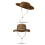 Foldable Outdoor Hat With Adjustable Chin Cord-Khaki 1 5