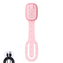 Portable Table Lamp Eye Protection LED Card Lamp For Night-Pink