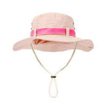 Unisex emmerhoed met kliksluiting, zonwering voor-Roze 1