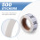 2 Autocollants Taille Ronds Multi-Usage Pour Vêtements 5