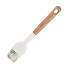 Silikon-Küchenpfannenwender BPA-freier, hochtemperaturbeständiger, antihaftbeschichteter Holzgriff Kochutensilien