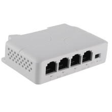 1-zu-3-Port PoE-Extender passiver Kaskadierbarer IEEE802.3Af für IP-Port-Übertragungsverlängerer für POE-Switch NVR IP (1Pcs)