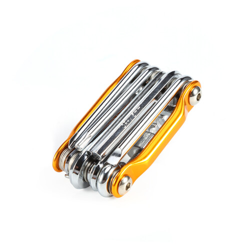 Bike Fixing Tools 11 in 1 Multi Function Folding Pocket Wrench Kit 1