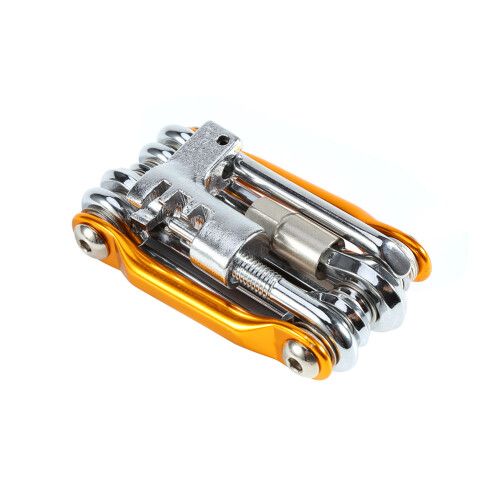 Bike Fixing Tools 11 in 1 Multi Function Folding Pocket Wrench Kit 2