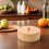 En Bambou Rond Couvercle Pour Fruits Snacks 3