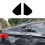 Bilens sidevinduslouver deksel Bakre luftventil vinduslouvers Dekning for X6 E71 E72 2008-2014 2