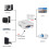 2TB External Hard Drive 3.5 Inch USB 3.0 Desktop Silver Storage 6