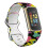 Curele florale pentru Fitbit Charge 5 Centurie de 23mm Silicon 3