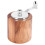 Pepper Mill, Hand Crank Wood Pepper Grinder with Classic Handle and Adjustable Ceramic Rotor 3