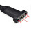 USB 3.1 Typ C Frontpanel Header-Verlängerungskabel, Typ E zu USB 3.1 Typ C Kabel, internes Adapterkabel, mit Panel (50 cm) 4