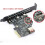 USB 3.1 Typ C Frontpanel Header-Verlängerungskabel, Typ E zu USB 3.1 Typ C Kabel, internes Adapterkabel, mit Panel (50 cm) 5